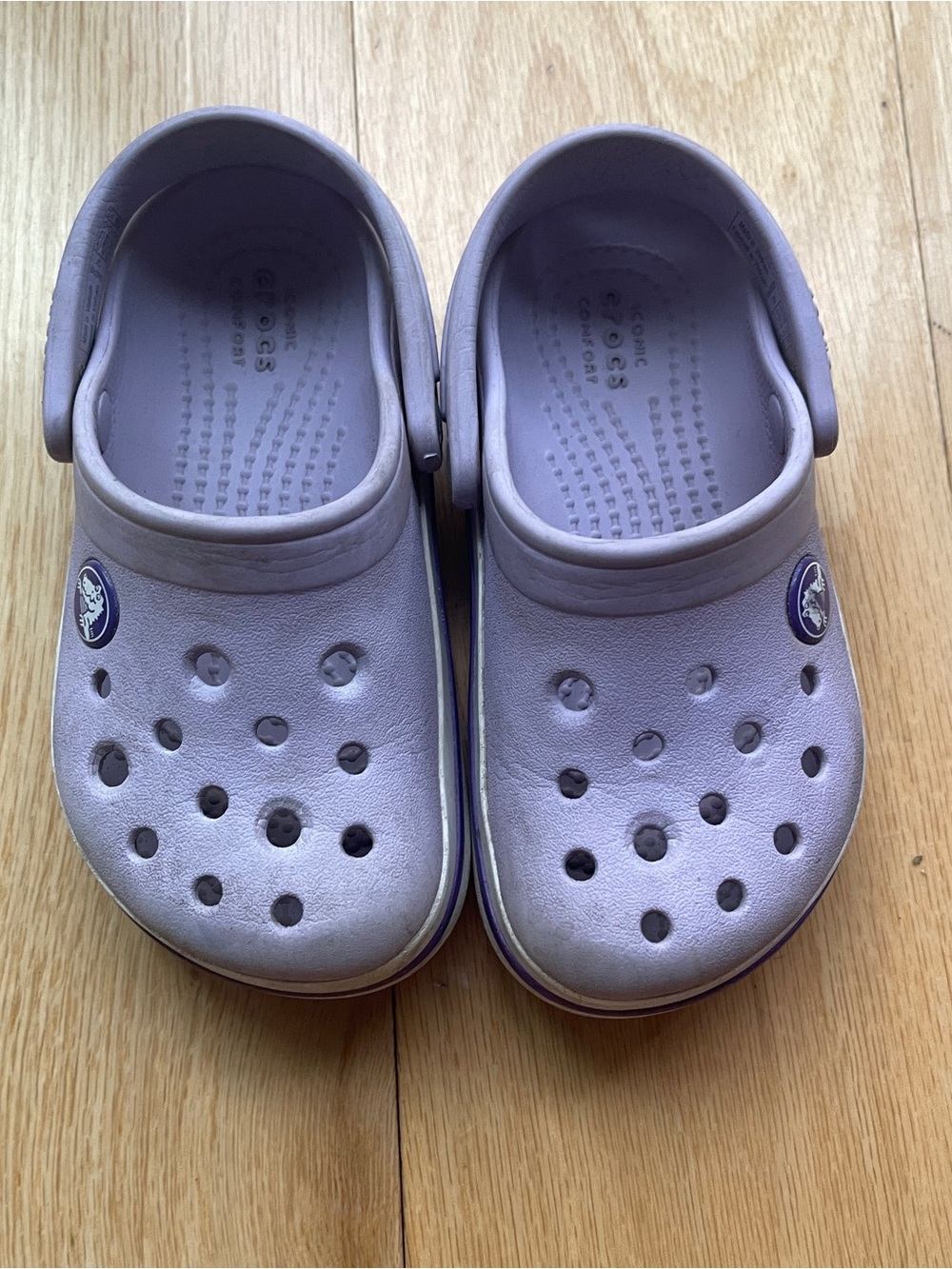 CROCS Toddler Kids Lavender Purple Classic Clog